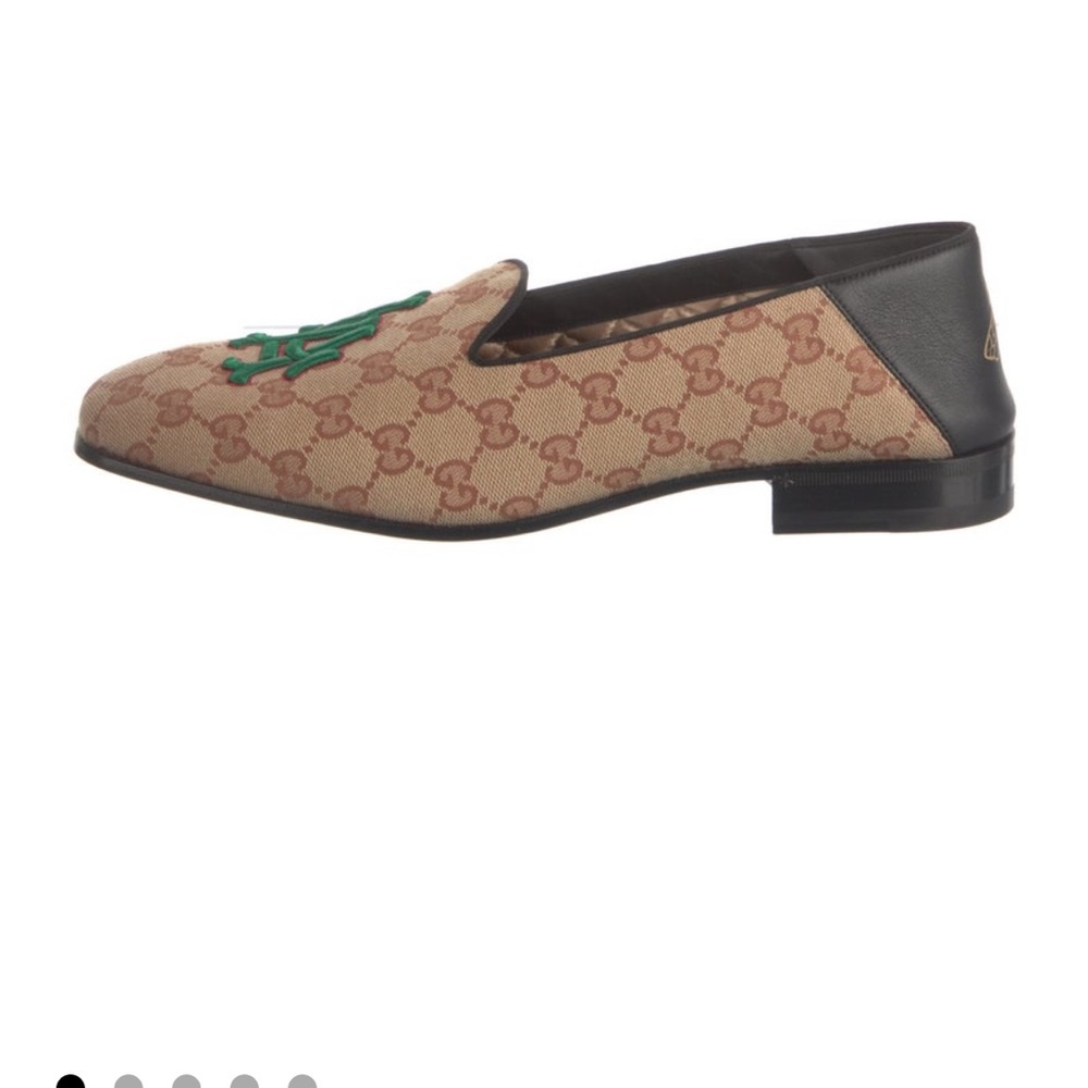 Authentic Gucci Princetown Mules -Limited Edition LA Dodgers size IT9 US10 - Picture 8 of 9